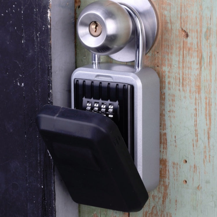 Password Key Box Wall-Mounted Metal Box Password Box Outdoor Key Anti-Theft Storage Box, Regular, Waterproof Cover Password Key Box Wall-Mounted Metal Box Password Box Outdoor Key Anti-Theft Storage Box, Regular, Waterproof Cover